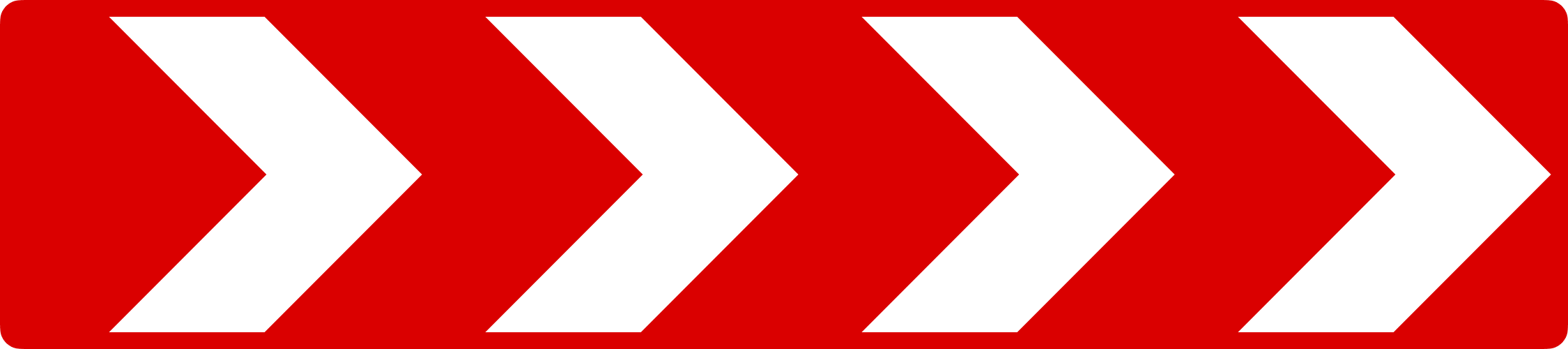 Знак 1.4.1 Напрямок повороту