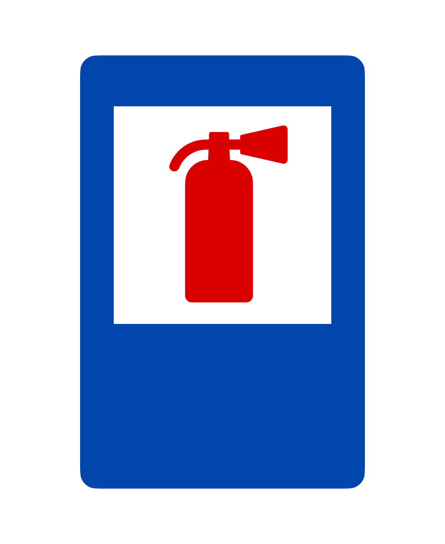 Знак 6.4 Вогнегасник