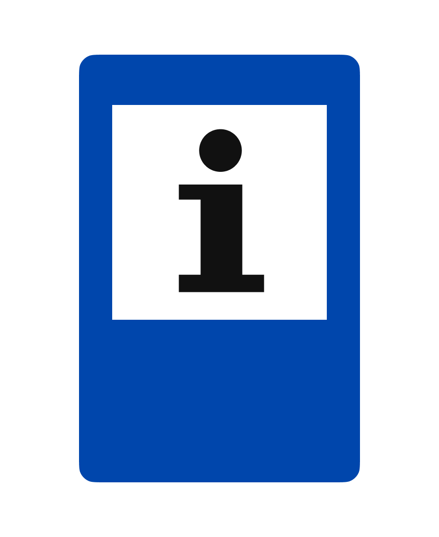 Знак 6.9 Пункт довідкової служби