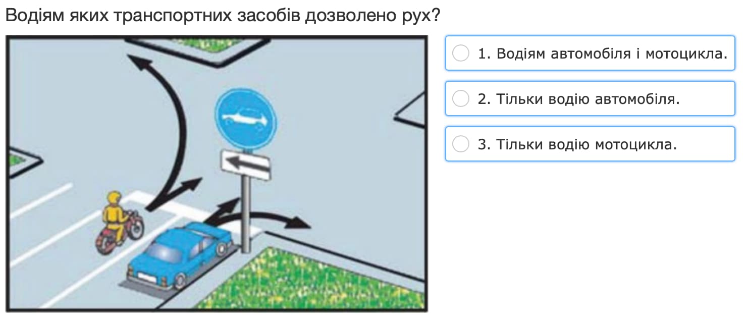 Питання з теоретичного іспиту