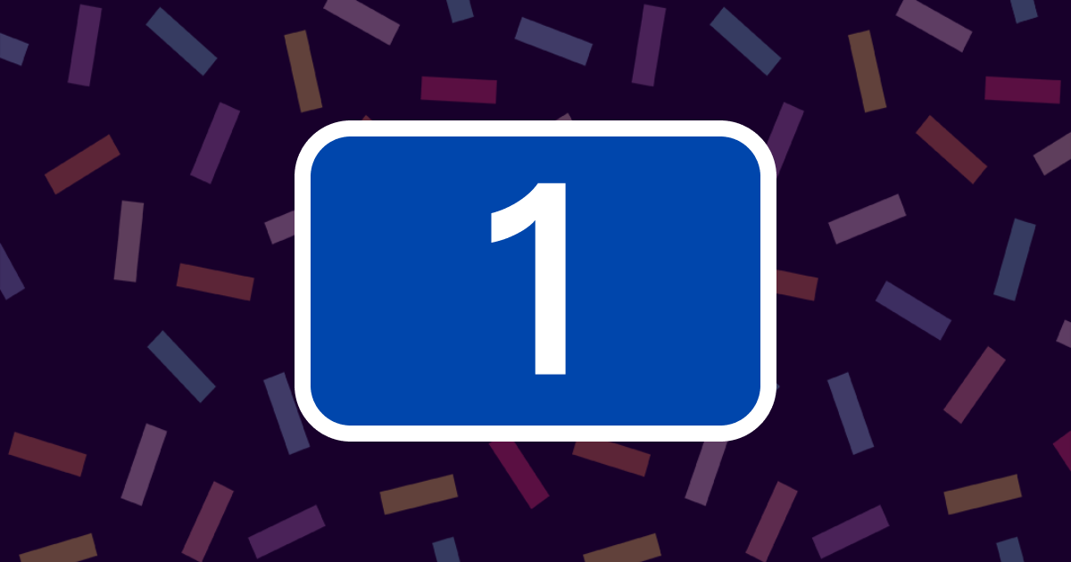 Кілометровий знак «1»